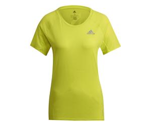 ADIDAS maglia running adi runner giallo donna S