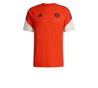 adidas Maglia T-Shirt Bayern Monaco Tiro 25 Tee Cotone Uomo Arancione (IT, Testo, M, Regular, Regular)