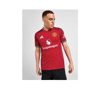 adidas Maglia Ufficiale Manchester United FC 2025/26, Rosso XXXXL