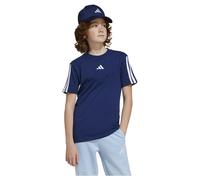 adidas - Kid's 3 Stripes Tee 160 - T-shirt 140 blu