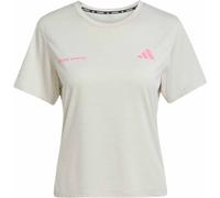 Adidas - Maglietta a maniche corte leggera e traspirante - OTR Mel Tee W Orbit Grey Mel per Donne - Taglia M - Grigio Grigio M