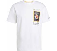 Adidas - Maglietta a maniche corte - National Geograpic Aeroready F Gfx Tee White per Uomo in Cotone - Taglia L - Bianco Bianco L