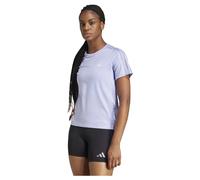 Adidas Own The Run 3 Stripes Short Sleeve T-shirt Viola S Donna