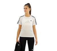 adidas - Women's Own The Run 3-Stripes Tee - Maglia da corsa XS bianco