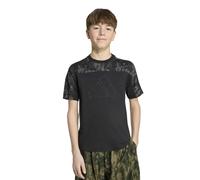 Adidas Maglietta A Maniche Corte Seasonal Essentials Camo Cotton