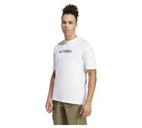 adidas Uomo Terrex Classic Logo T-Shirt, White, L