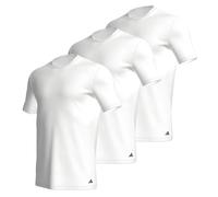 adidas Herren Unterwäsche Crew Neck Shirt (3pk) -Active Core Cotton Canottiera, White_4am011, S Uomo