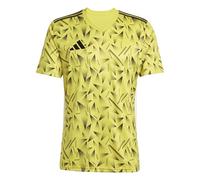 adidas Maglietta da Uomo Team Icon 25 Jersey, TMYELL/Nero, L