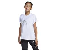 adidas Maglietta Invernale per Bambine, Bianco, 14-15 Years