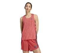 Adidas Adizero Running Sleeveless T-shirt Rosa XS Donna