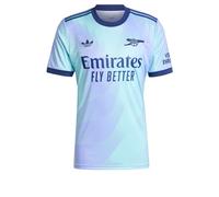 adidas Maglione a maniche corte in jersey a maniche corte da uomo, Blu, M