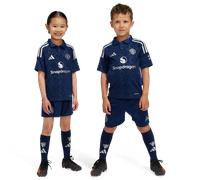 Adidas Manchester United 24/25 Away unisex Maglie/Repliche - Blu - Poly Mesh - Foot Locker Blue 111 - 116 CM