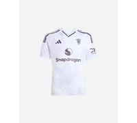 Adidas Manchester United Away 25-26 Jr - Maglia Calcio Ufficiale - Bianco 11-12ANNI