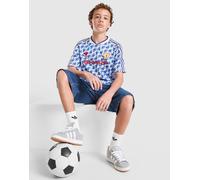 adidas Manchester United FC 1990-92 Away Sweatshirt - Blu, blu 7-8Y