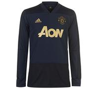 adidas Manchester United FC - Felpa a Maniche Lunghe da Uomo