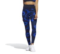 Adidas Marimekko Collant Blu Floreale Donna Originali Believe This Lungo