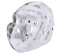 adidas Martial Arts Taekwondo Headgear with Face Shield - White Large