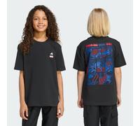 adidas Mixte Enfant Marvel Spider-Man Graphics Tee, Black/off White, 11-12 Years