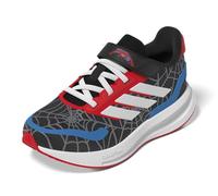 adidas Marvel Spider-Man Run Falcon Scarpe da Corsa Bambini Unisex, Nero Bianco Rosso rubino, 21,5 cm