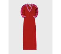 Adidas MAXI DRESS V women Dresses red in taglia:S