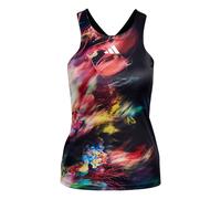 adidas Melbourne Y - Canottiera Donna Nero, Multicolore, Taglia: L