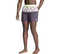 adidas Men Colorblock CLX Swim Shorts Short Length Others Purple M