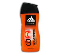 Adidas Men Gel doccia 3 in 1 - Team Force - Confezione da 3 (3 x 250 ml)
