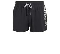 adidas Men Logo Stretchy Knit Swim Shorts 3 inch