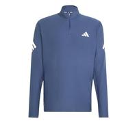 adidas - AD365 Running Iconic Half Zip - Maglia da corsa XXL blu
