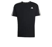 adidas Men Own The Run 3-Stripes T-Shirt Others Black L