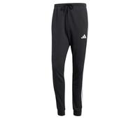 Pantaloni Essential 3-Stripes French Terry Black / White 3XL Tall