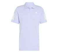 Polo da tennis da uomo Adidas Club 3 Stripes - violet tone - Viola (M)