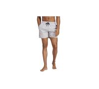 Costume da bagno adidas Stripey Classics Short Length grigio chiaro - S