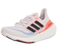 adidas Uomo Ultraboost 23 Scarpe, Bianco/Nero/Rosso Solare, 11.5