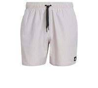Costume da bagno adidas Stripey Classics Short Length grigio chiaro - S