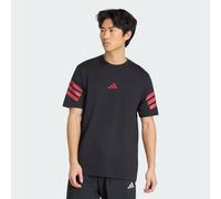 ADIDAS MEN SINGLE JERSEY 3-STRIPES T-SHIRT Black 2XL