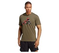 adidas Men T-Shirt da Allenamento con Logo Feelready di Train Essentials