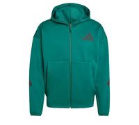 Track jacket New adidas Z.N.E. Full-Zip Hooded Collegiate Green S