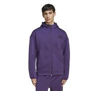 Adidas Z.n.e Full Zip Sweatshirt Viola M / Regular Uomo