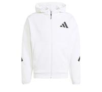 Giacca Sportiva felpa cappuccio UOMO Adidas Bianco Z.N.E. FZ HD Cotone