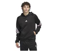 Felpa adidas Basketball Crazy Warm con cappuccio Black / White XL