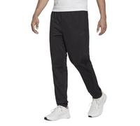 adidas Men's Big & Tall Essentials Warm-Up Slim Tapered 3-Stripes Tracksuit Bottoms, Black/Black, 3X-Large/Tall