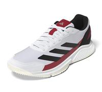 Adidas Men's Courtquick Padel, White/Black/Lucid Red, 10