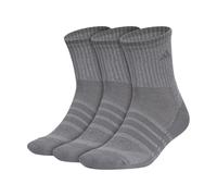 Adidas Men's Cushioned X 4 3-Pack Mid-Crew, Calze Medio-Alte Uomo, Onix Grigio, Large