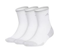 Adidas Men's Cushioned X 4 3-Pack Mid-Crew, Calzino Medio-Alto Uomo, White Clear Onix Grey, Large