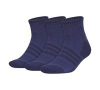 Adidas Men's Cushioned X 4 3-Pack Quarter, Calzino alla Caviglia Uomo, Tech Blu Indaco Blu Scuro, Large