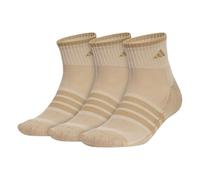 adidas Men's Cushioned X 4 3-Pack Quarter, Calzino alla Caviglia Uomo, Warm Sandstone Beige Raw Desert, Large
