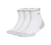 Adidas Men's Cushioned X 4 3-Pack Quarter, Calzino alla Caviglia Uomo, White Clear Onix Grey, Large