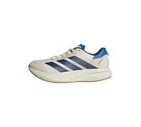 adidas Uomo Duramo Speed 2 Running Shoes, Chalk White/Shadow Navy/Ray Blue, 42 2/3 EU