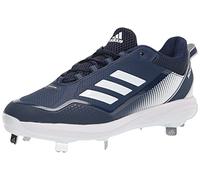 adidas Men's Icon 7 Baseball Shoe, White/Team Navy Blue/Team Navy Blue, 11.5